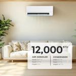 Mitsubishi 12000 BTU Hyper-Heating Mini Split System