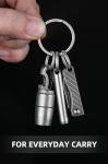 KEEPO LINK Titanium Key Ring - Multi-Use EDC