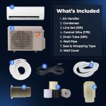 Mitsubishi 12000 BTU Hyper-Heating Mini Split System