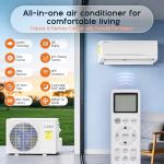 Albott 12,000 BTU Mini Split AC & Heater