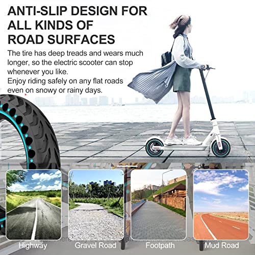 8.5-Inch Solid Tires for Electric Scooters
