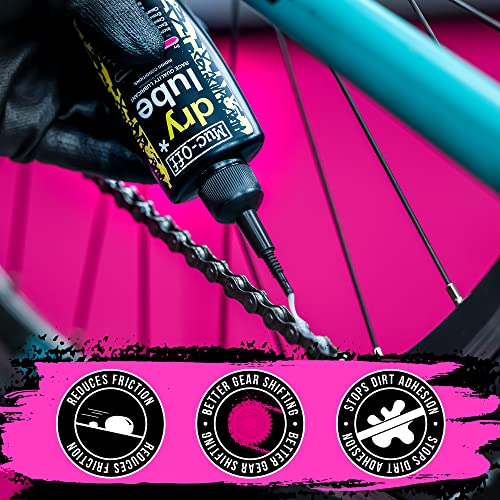 Muc-Off Dry Chain Lube - 120ml Biodegradable Formula