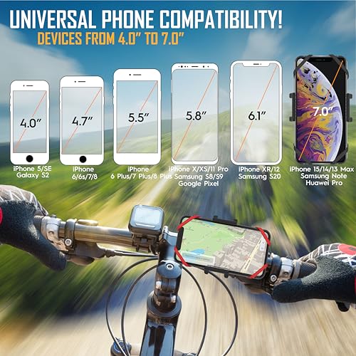 TruActive 360° Phone Mount for Bikes and Motorcycles