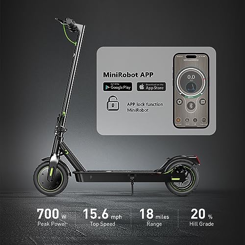 Isinwheel Electric Scooter: 19/21MPH, 38 Miles Range