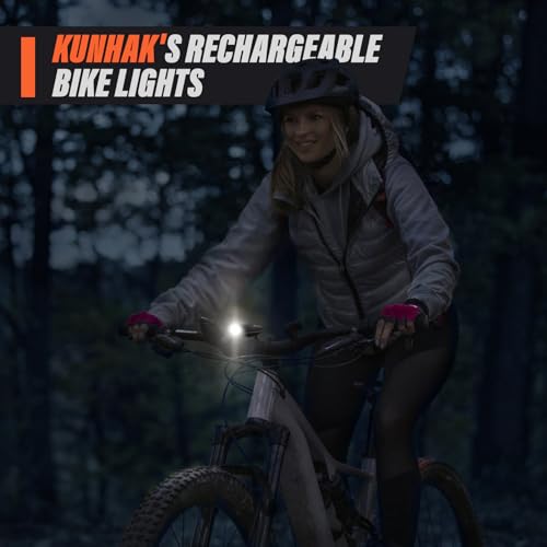 Ultra Bright Rechargeable Bike Lights Set