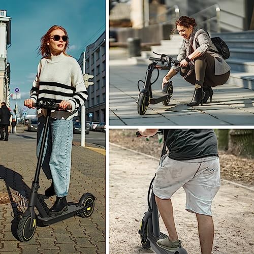 Portable Electric Scooter with 20-Mile Range and 19MPH