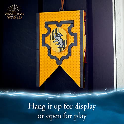 Hufflepuff House Banner LEGO Harry Potter Set