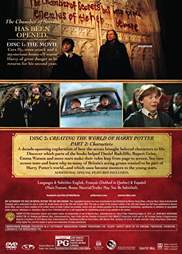 Harry Potter Chamber of Secrets (2-Disc DVD)