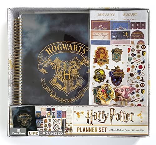 Harry Potter Hogwarts Crest 12-Month Planner Set
