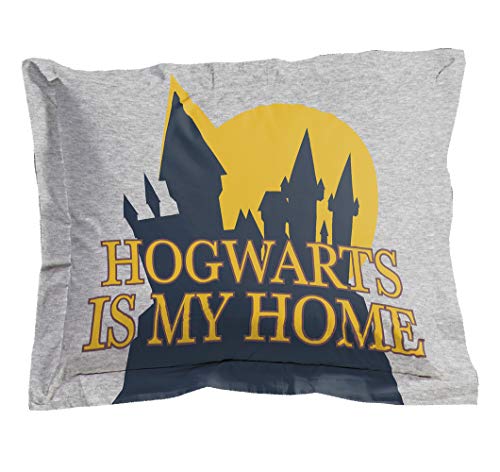 Harry Potter Charms Twin Comforter & Sham (Gray)