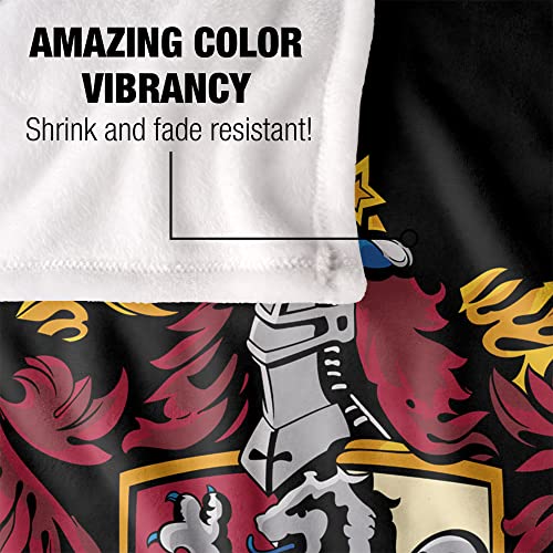 Harry Potter Gryffindor Emblem Super Soft Throw Blanket