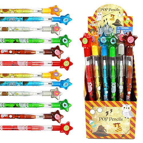 Harry Potter Stackable Pencil Assortment, 24 pcs