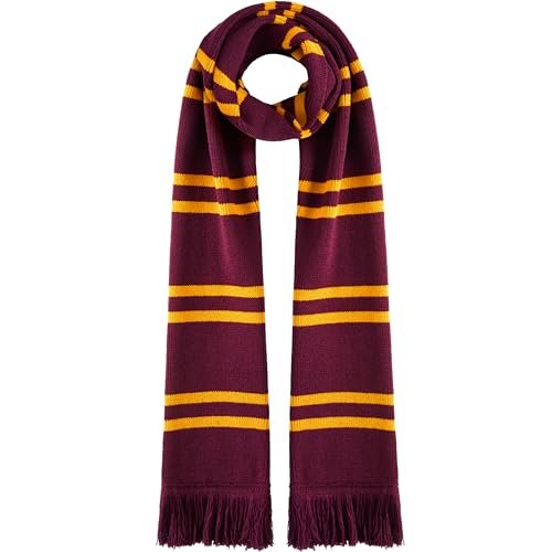 Harry Potter Striped Scarf: Halloween Cosplay Costume Accessory