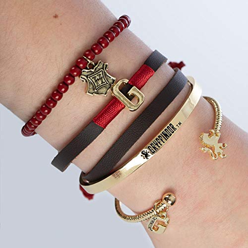 Gryffindor Bracelet Set - 4 Pack for Harry Potter