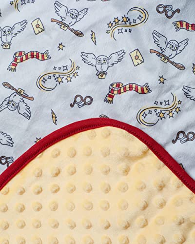 Harry Potter Baby Set: Blanket, Hat, Socks (Red/Yellow/Grey)