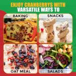 Dried Cranberries - 5 Pounds of Sweet Deliciousness