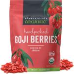 Viva Naturals Organic Dried Goji Berries, 1 lb