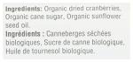 Organic Sweetened Dried Cranberries, 8 Ounce