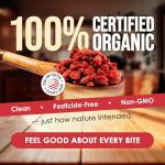 Organic Sun-Dried Goji Berries - 0.5 lb Bag