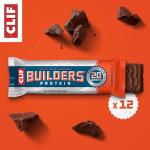 CLIF BUILDERS Protein Bars - Chocolate - 12 Pack