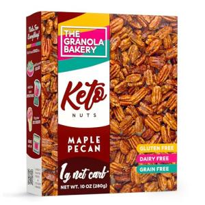 Maple Pecans | Keto Snack | 1g Net Carb