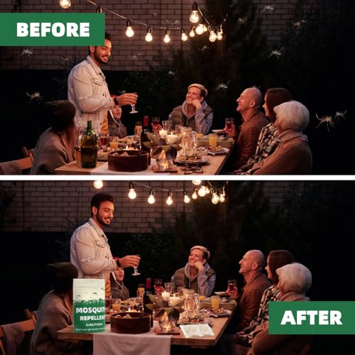 Natural Mosquito Repellent for Yard and Patio - 12 Pack