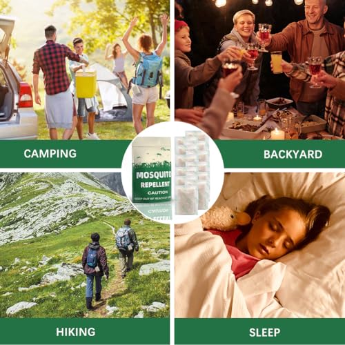 Natural Mosquito Repellent for Yard and Patio - 12 Pack