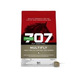 MultiFly Feed-Thru Fly Control Pellets for Horses - 5 lb Bucket