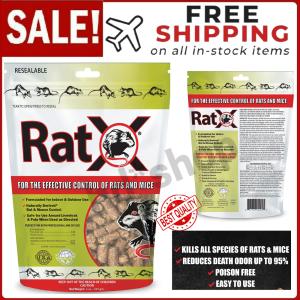 EcoClear RatX All-Natural Rodenticide Pellets, 1 lb. Bag