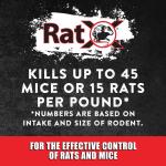 EcoClear RatX All-Natural Rodenticide Pellets, 1 lb. Bag