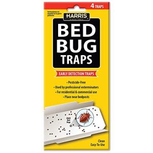 Harris Bed Bug Traps for Early Detection, 4 Pack