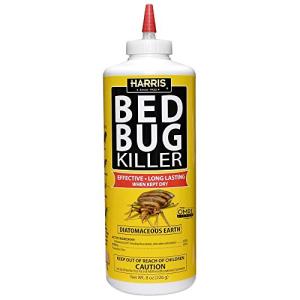 Harris Bed Bug Powder Diatomaceous Earth 8oz