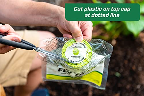 8-Pack Outdoor Disposable Hanging Fly Traps by RESCUE!