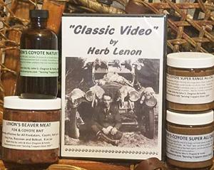 Coyote Lures and Bait with Instructional DVD