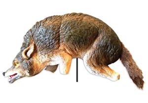 Bird-X Coyote Decoy with Moving Tail, Realistic Design