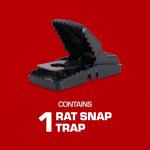 Tomcat Reusable Rat Snap Trap for Home Use