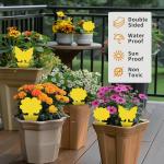 48 Pack Multi-Sized Sticky Traps for Indoor Plants