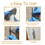 Steel Wool Mice Control - 2 Pack Gap Blocker