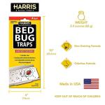 Harris Bed Bug Traps for Early Detection, 4 Pack