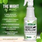 Mighty Mint Peppermint Oil Rodent Repellent Spray