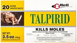 Bell Talpirid Mole Bait Worms - 20 Count