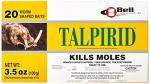 Bell Talpirid Mole Bait Worms - 20 Count