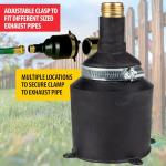Underground Pest Control Exhaust Pipe Attachment