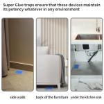 LULUCATCH 12 Pack Sticky Mouse & Insect Traps