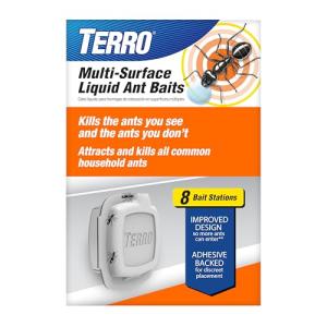 TERRO Indoor Ant Baits with Adhesive Strips - 8 Pack