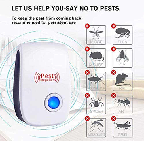 BONTIGA Ultrasonic Pest Repeller Bundle - Indoor Plug-in