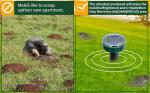 Solar Ultrasonic Mole and Gopher Repellent Spikes
