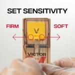 Victor M205-9 Humane Wooden Rat Snap Traps