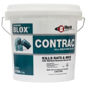 Contrac Blox Rodenticide - 4 lbs
