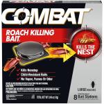 Roach Killing Bait Stations, Child-Resistant, 8 Count